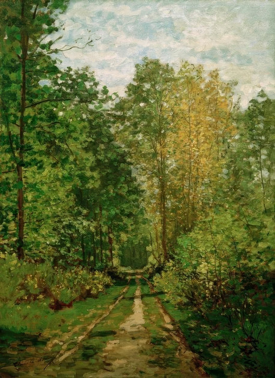 Camino forestal de Claude Monet