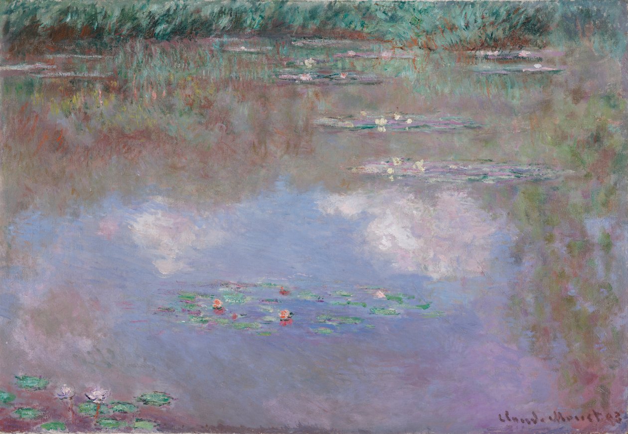Nenúfares, la nube, 1903 de Claude Monet