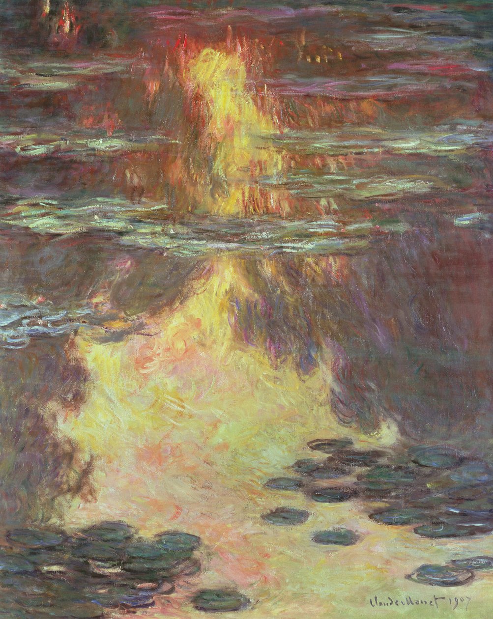 Nenúfares, 1907 de Claude Monet