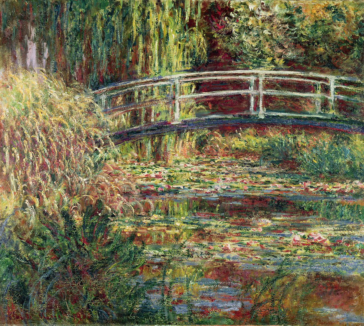 Estanque de Nenúfares: Armonía Rosa de Claude Monet