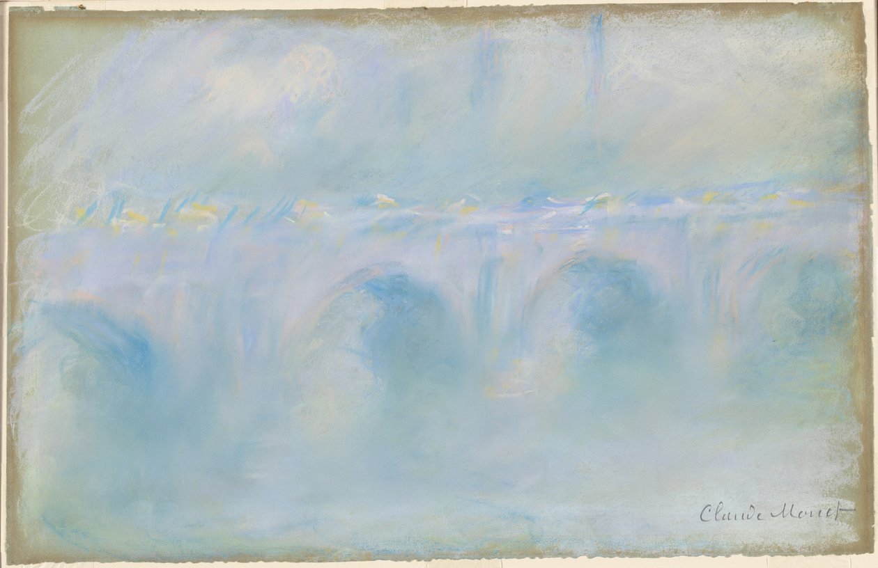 Puente de Waterloo de Claude Monet