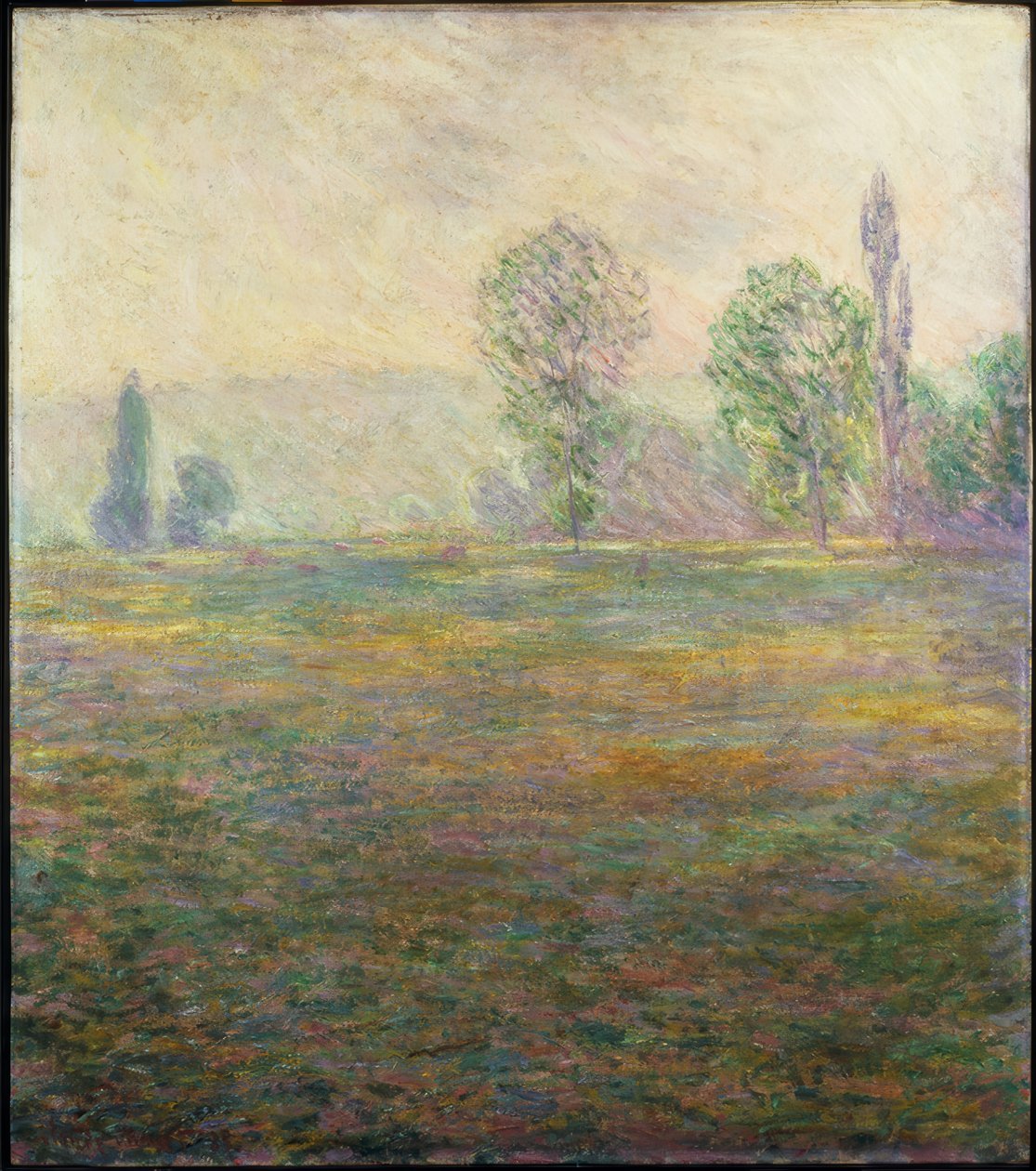 Pradera en Giverny de Claude Monet