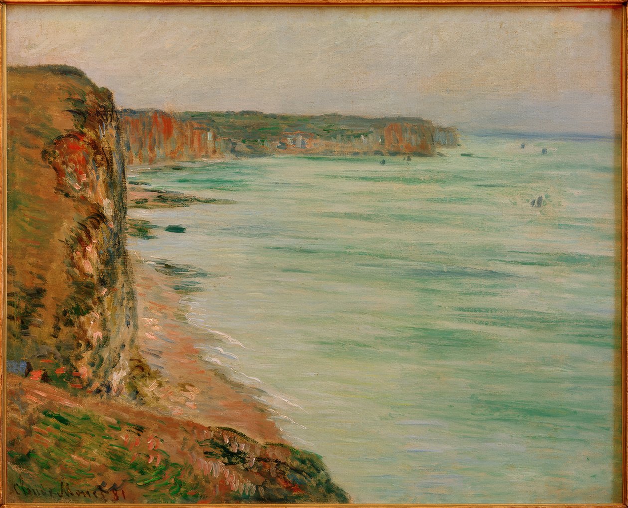 Calma, Fécamp de Claude Monet