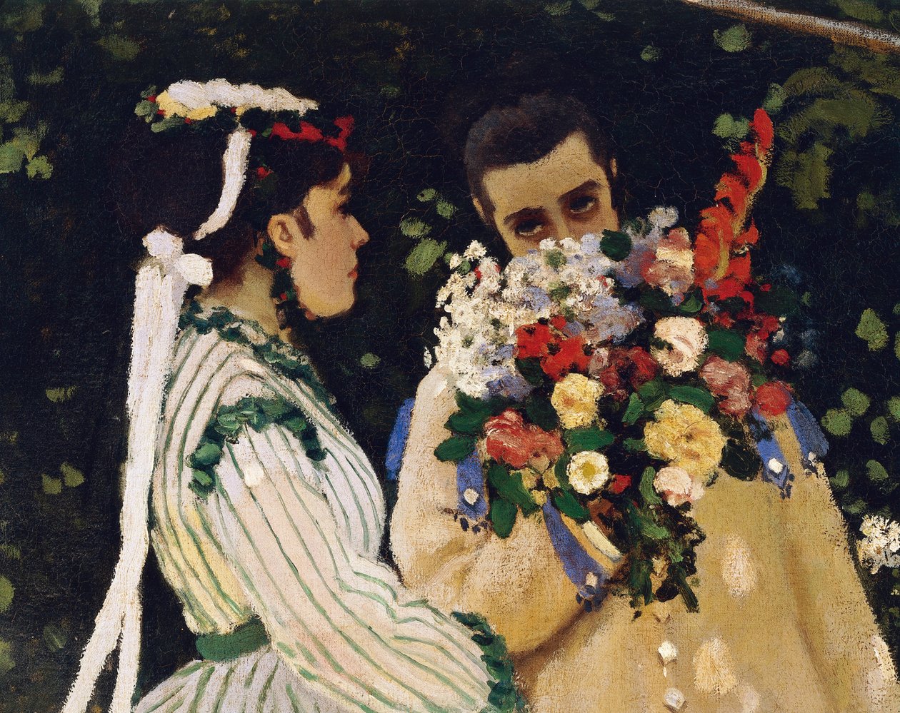 Mujeres en el jardín de Claude Monet