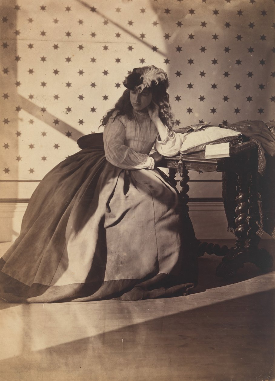 Estudio fotográfico, principios de 1860 de Clementina Hawarden