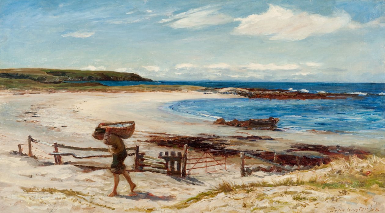 En la Costa Este de Escocia de Colin Hunter