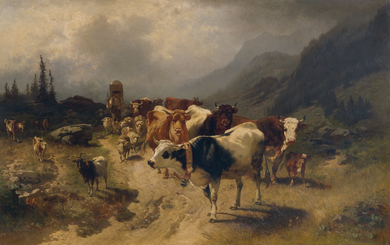 Viehabtrieb de Conrad Bühlmayer
