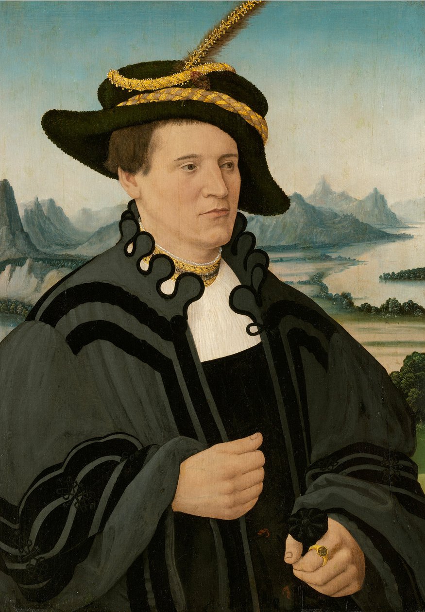 Retrato de Fridrich Rorbach de Conrad Faber
