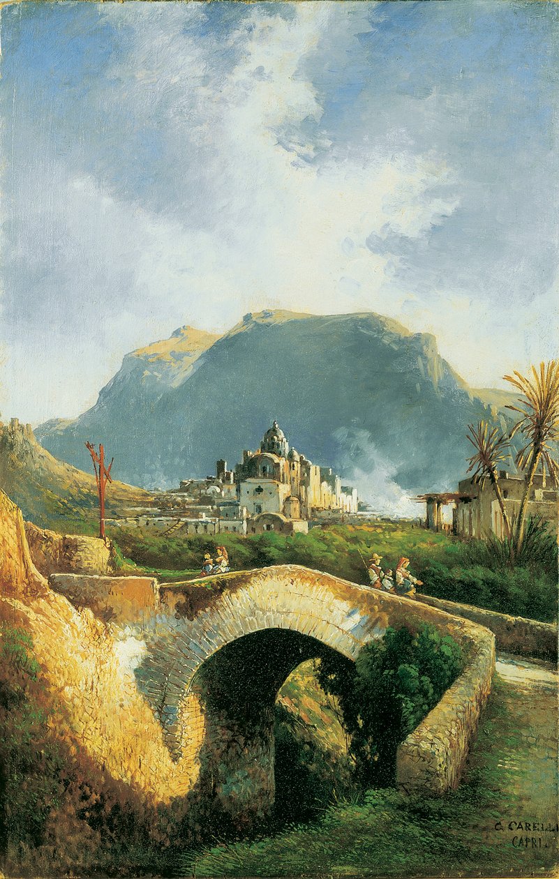 Capri, Ponte di Tiberio de Consalvo Carelli