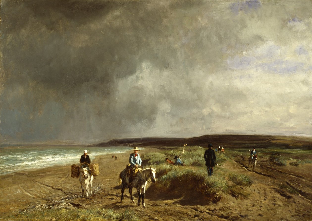 Costa cerca de Villers de Constant Emile Troyon