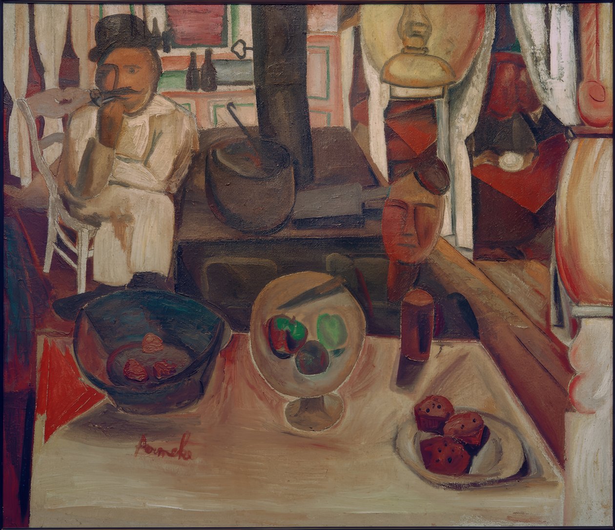 La tienda de patatas fritas de Constant Permeke