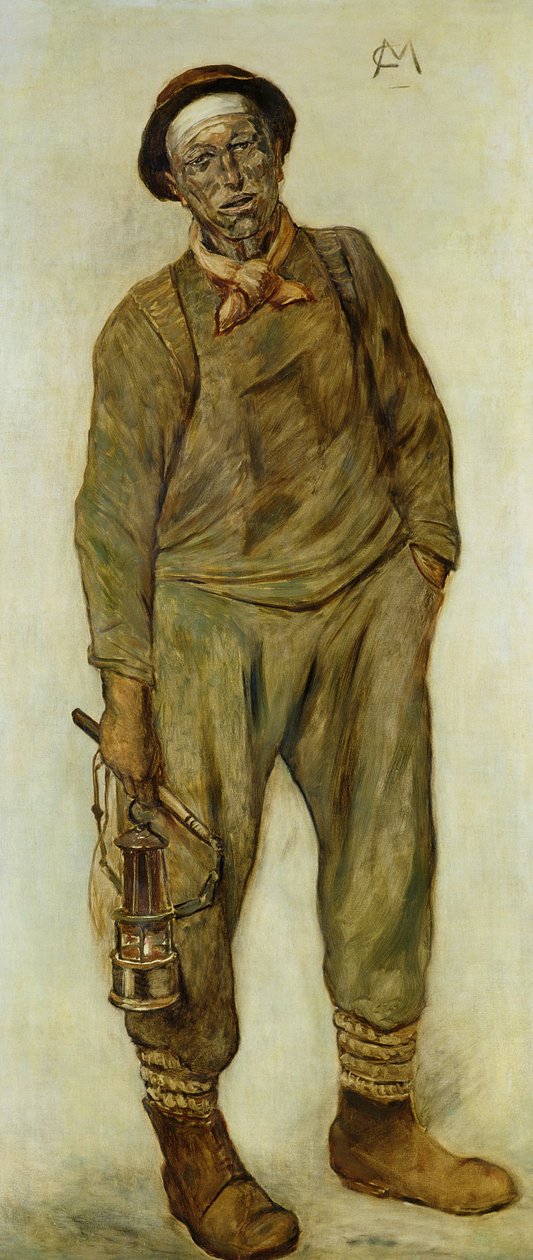 Un minero de Constantin Emile Meunier