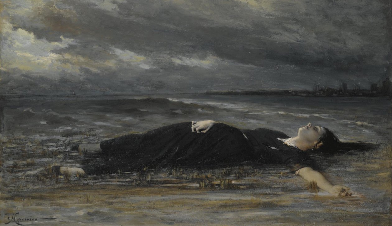 Ofelia de Constantin Emile Meunier
