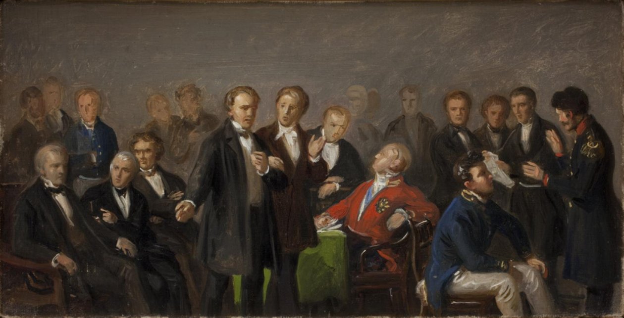 La asamblea constituyente de Constantin Hansen
