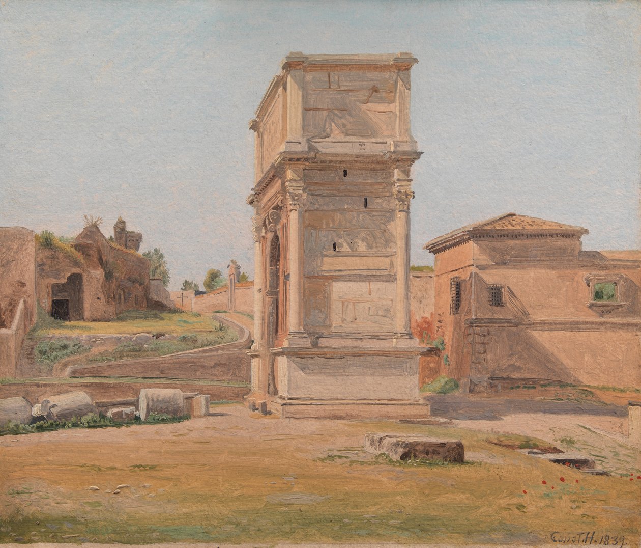 El Arco de Tito en Roma de Constantin Hansen