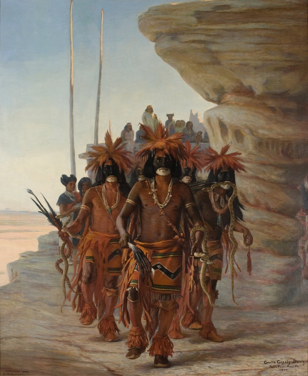 Danza de la serpiente Hopi de Cornelia Cassady Davis