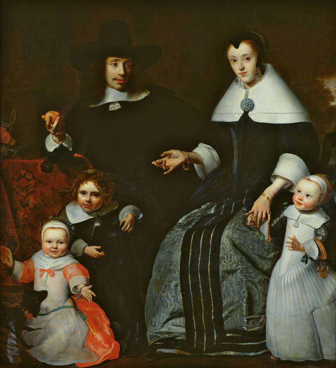 Retrato de familia de Cornelis Bisschop