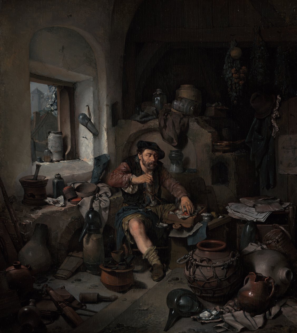 El Alquimista de Cornelis Bega