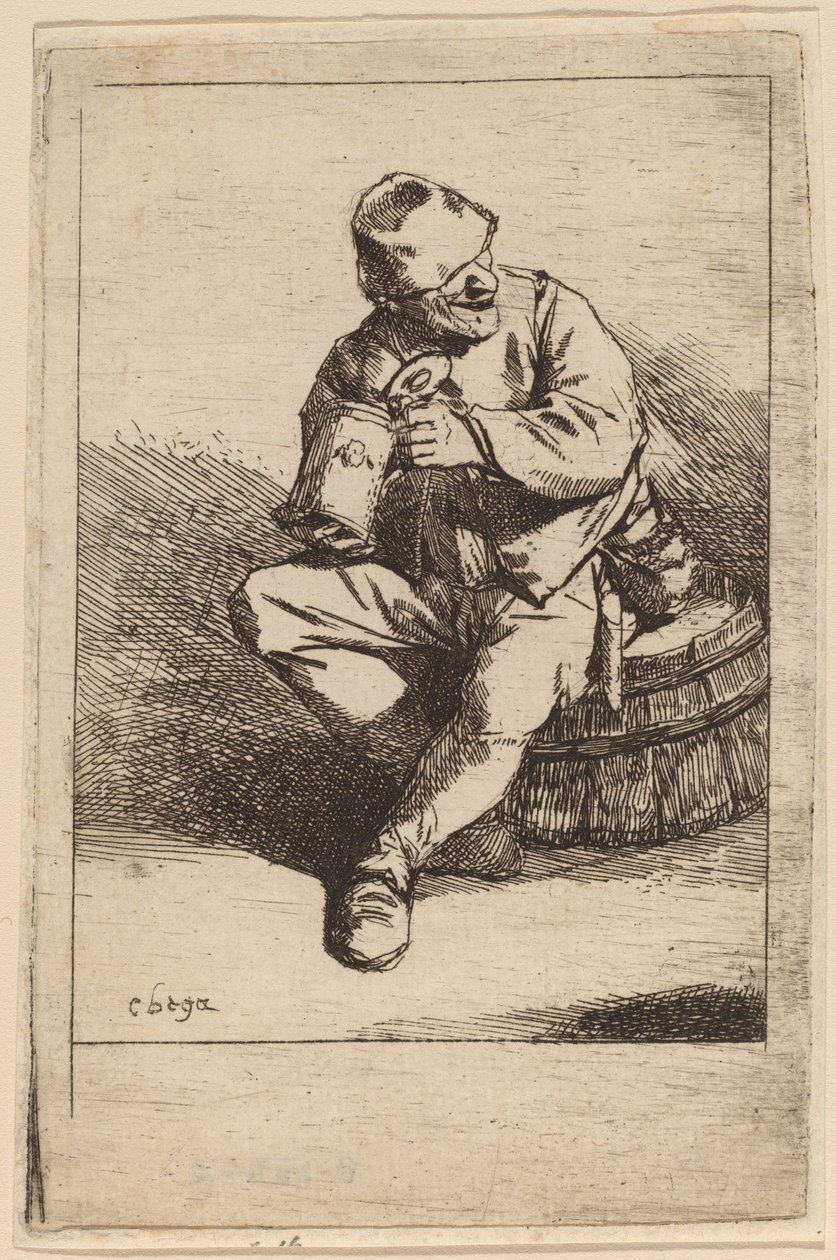 El bebedor de Cornelis Pietersz Bega