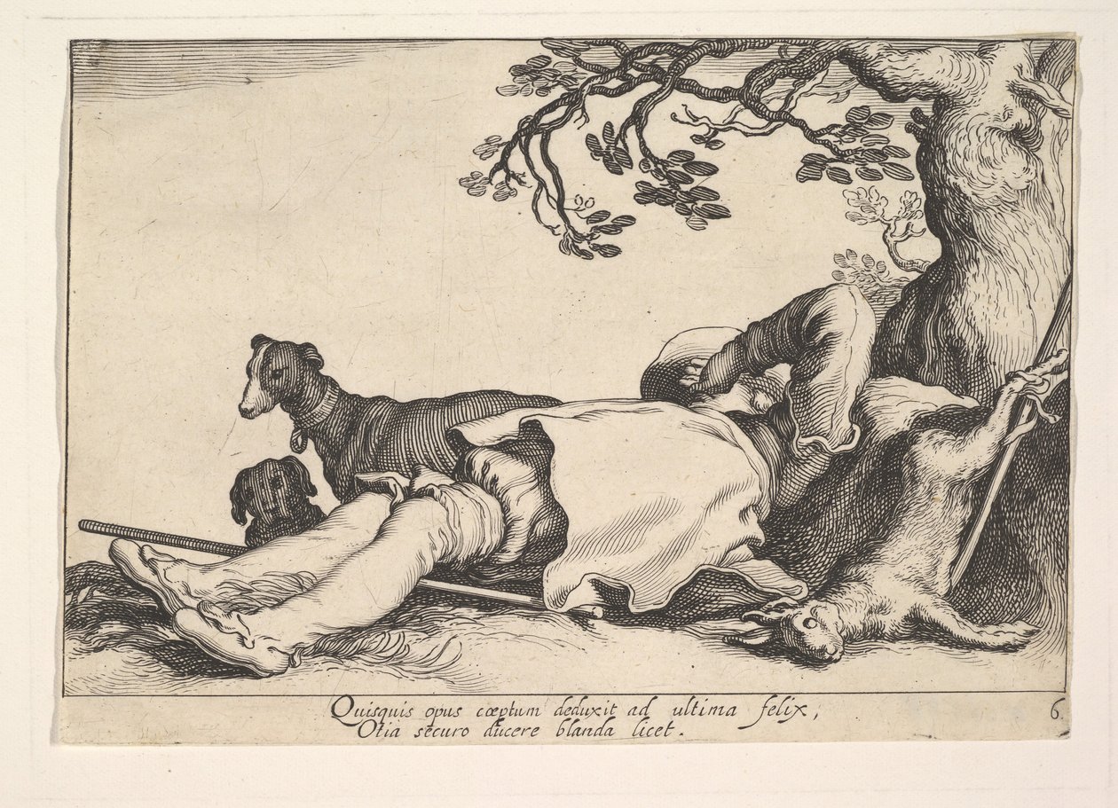 Placeres de la ocupación de Cornelis Bloemaert