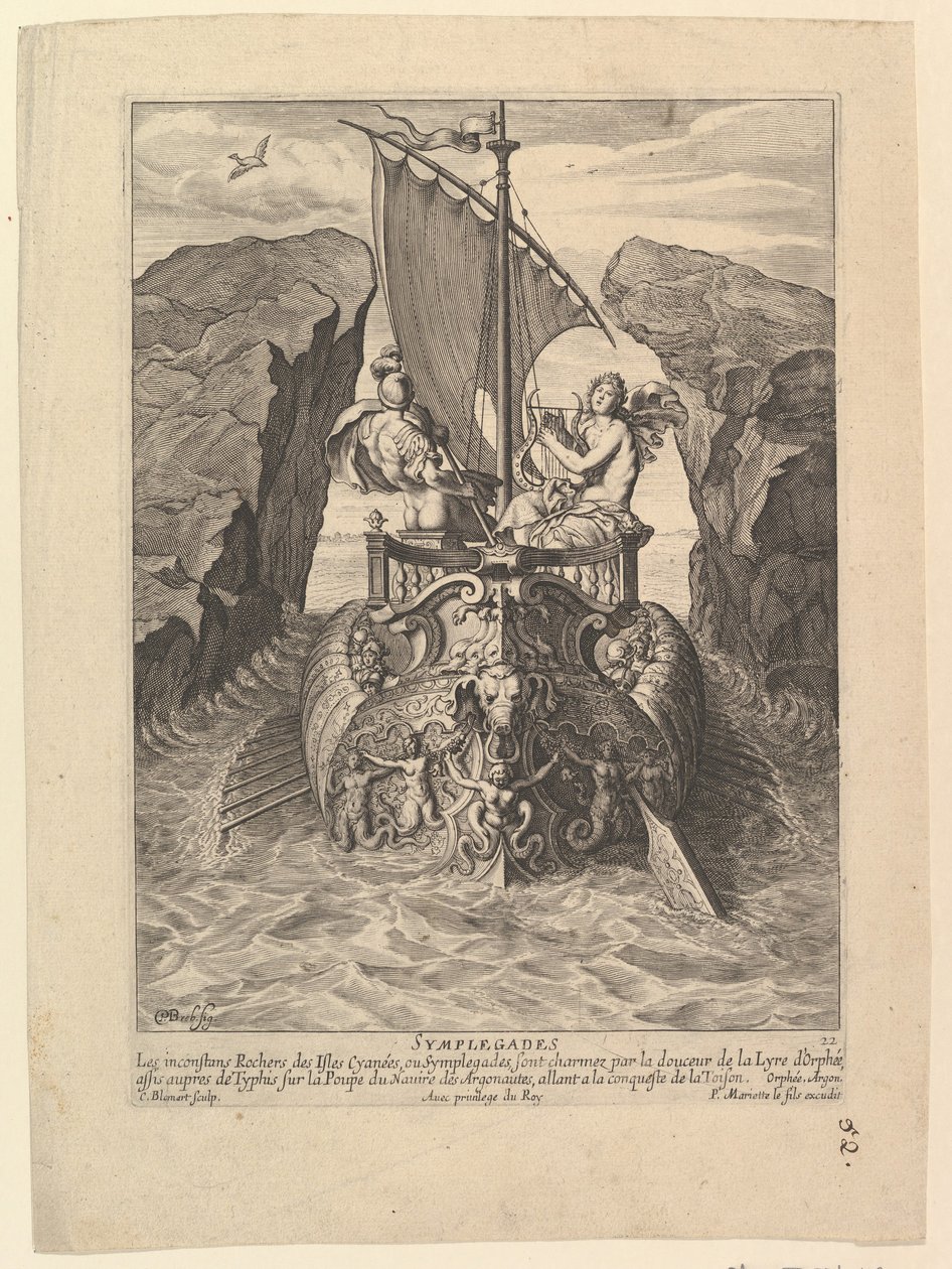 Símplegades, siglo XVII de Cornelis Bloemaert