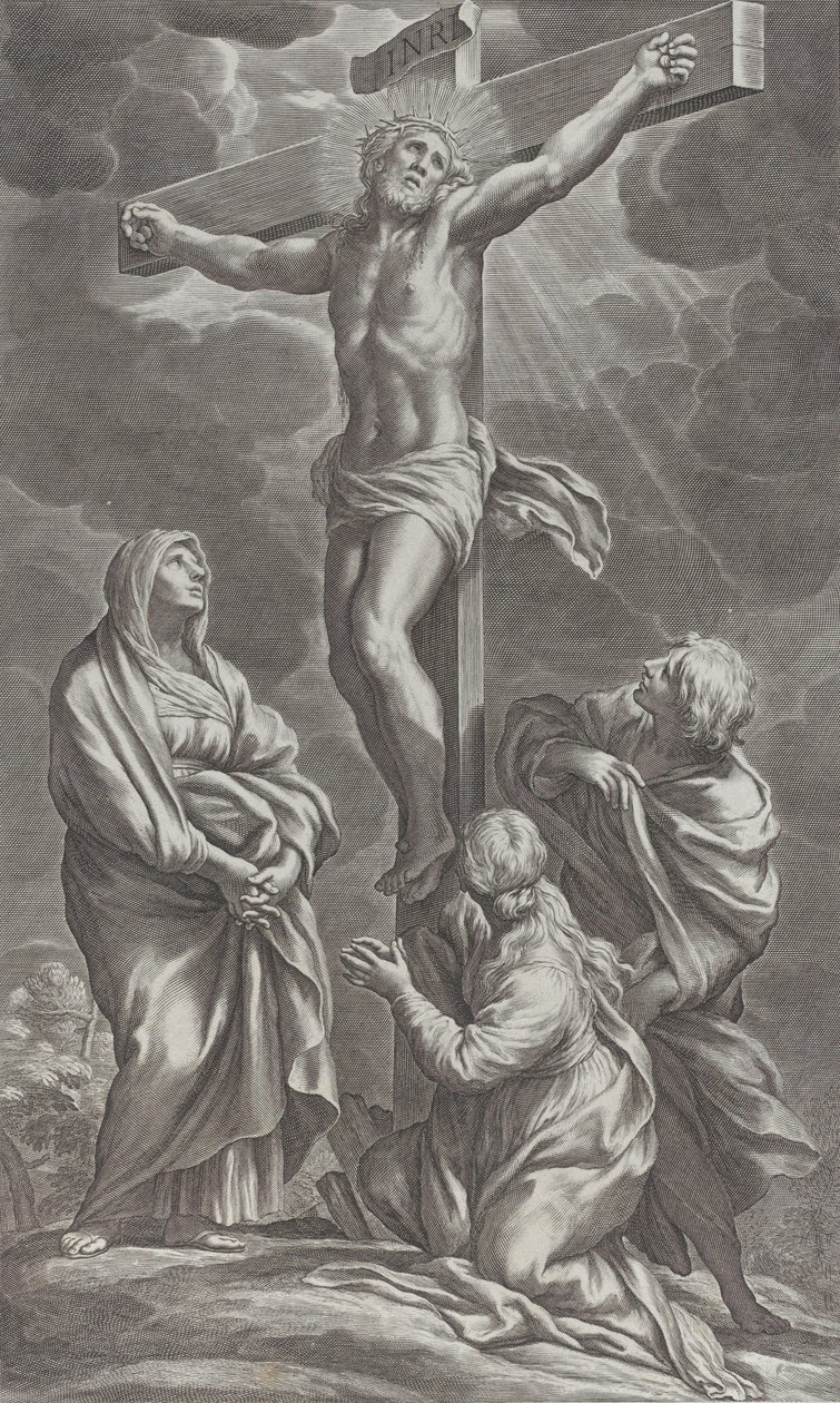 La crucifixión, 1662 de Cornelis Bloemaert