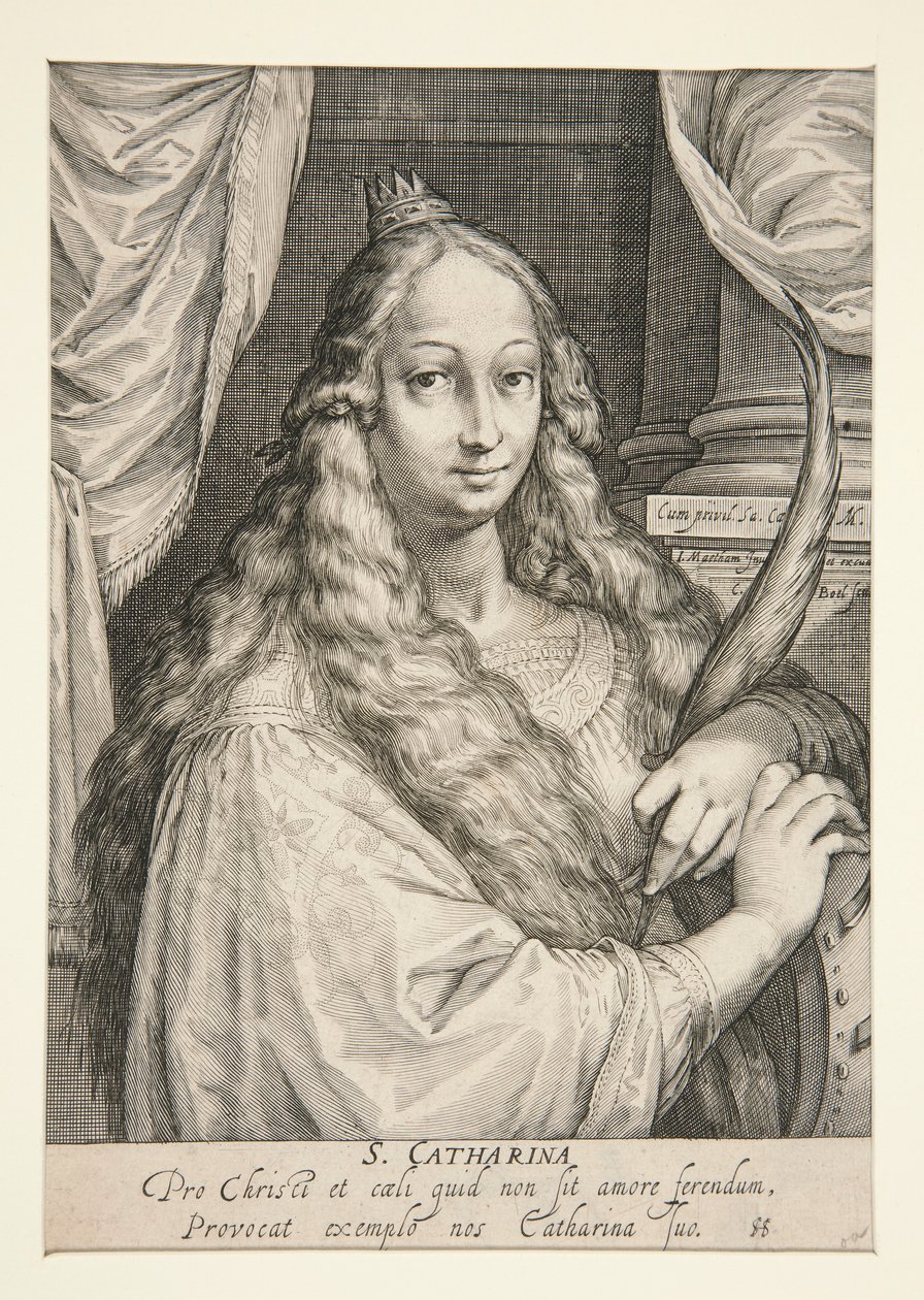 Santa Catalina de Alejandría de Cornelis Boel