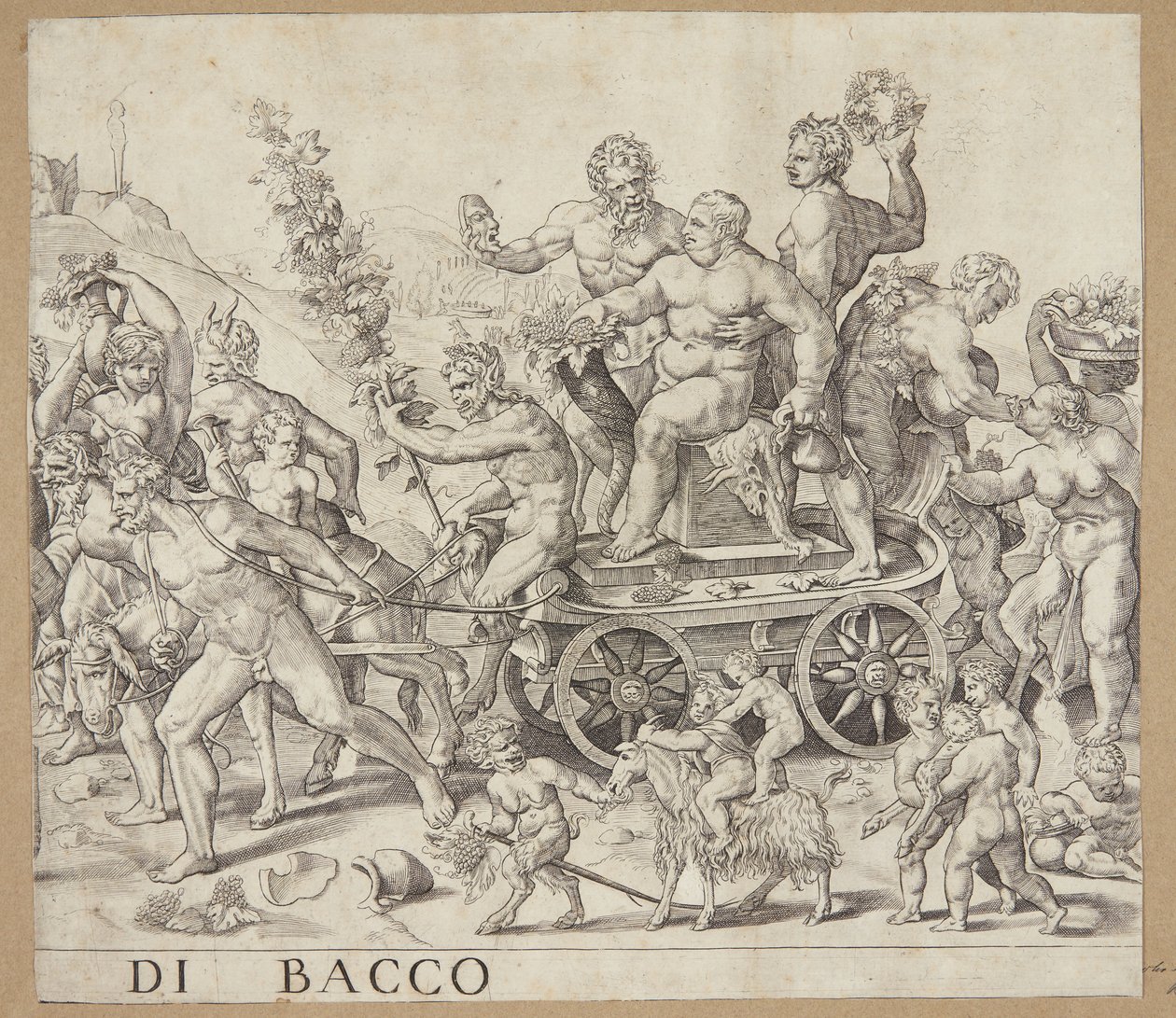 El triunfo de Baco de Cornelis Bos