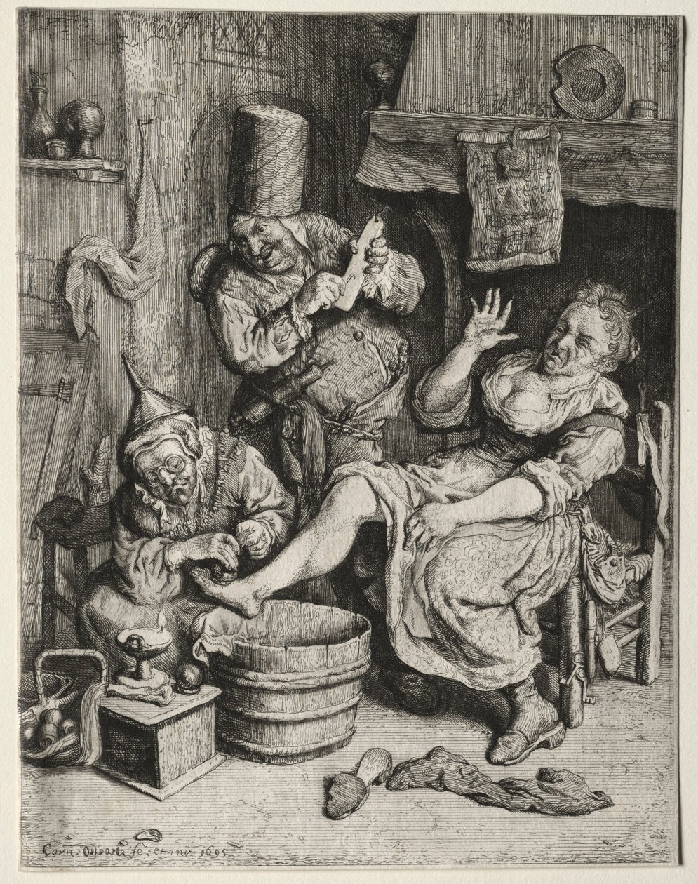 La Ventouse de Cornelis Dusart