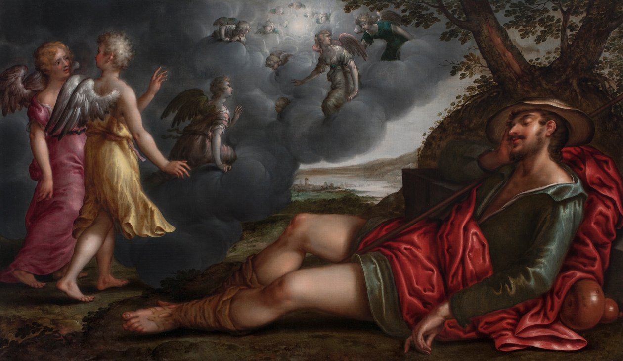 El Sueño de Jacob de Cornelis Jacobsz