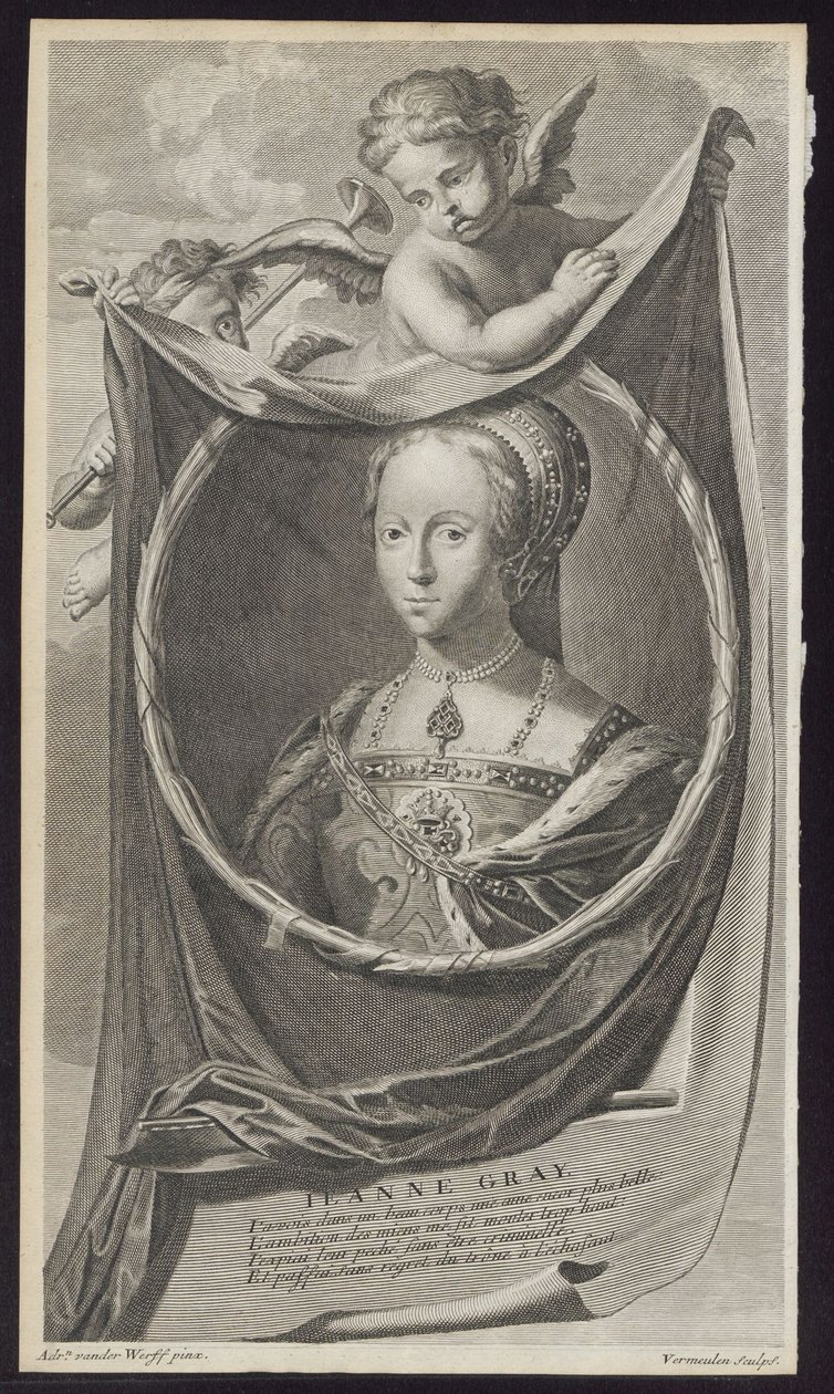 Jane Grey, 1697 de Cornelis Martinus Vermeulen