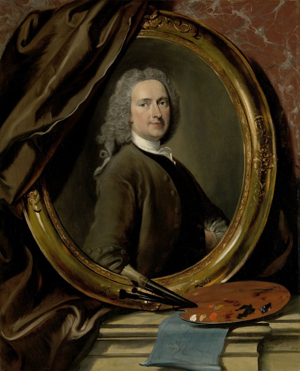 Autorretrato
Autorretrato de Cornelis Troost