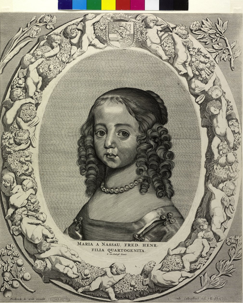 Princesa de Orange Mary de Cornelis Visscher