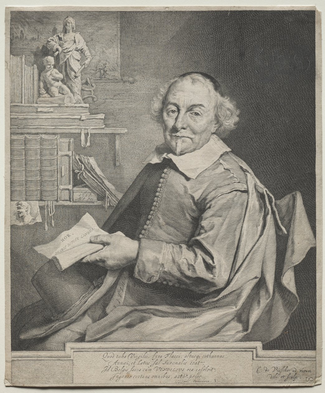 Vondel, 1657 de Cornelis Visscher