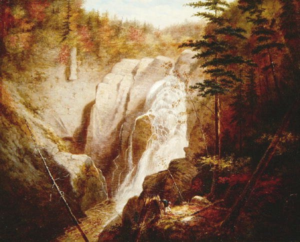Cataratas de Santa Ana, Canadá de Cornelius Krieghoff
