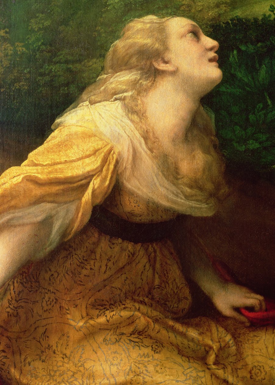 Noli Me Tangere, c.1534 (detalle) de Antonio da Correggio