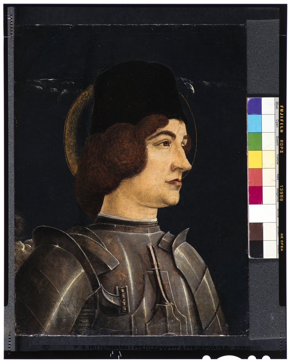 San Jorge, c.1475-76 de Cosimo Tura
