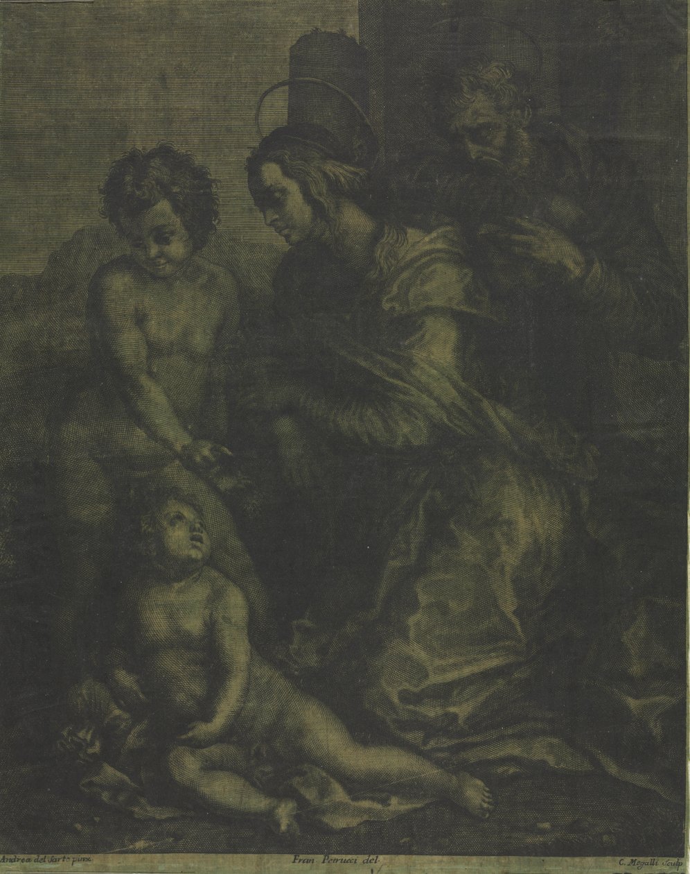 The Holy Family with Saint John de Cosimo Mogalli