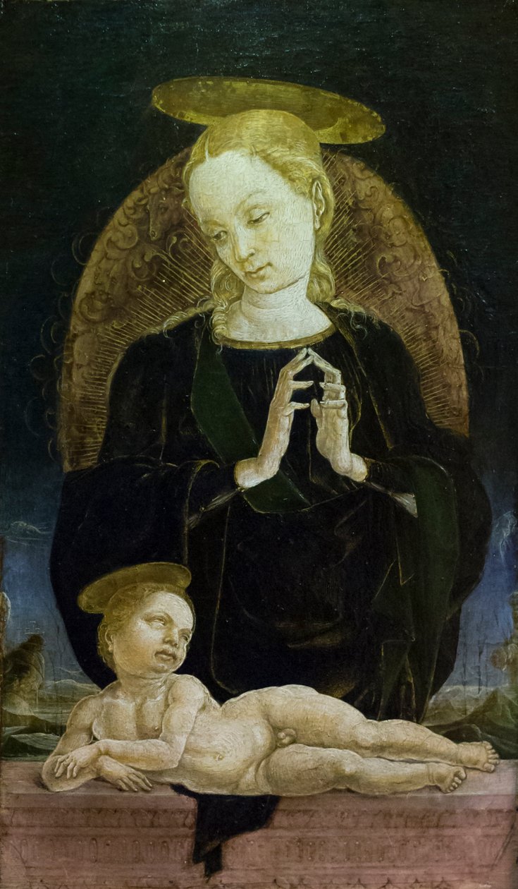 Virgen con el Niño de Cosimo Tura