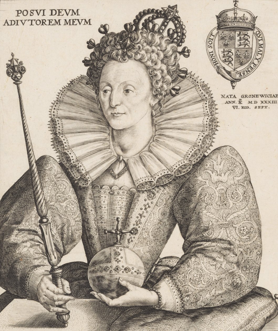 Reina Isabel I de Crispijn de Passe I