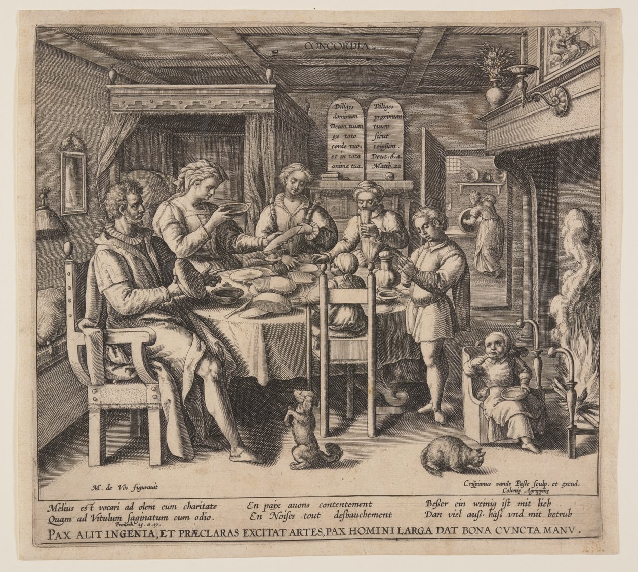 Condordia de Crispijn van de Passe I