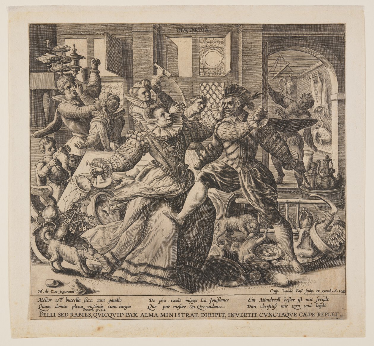 Discordia de Crispijn van de Passe I