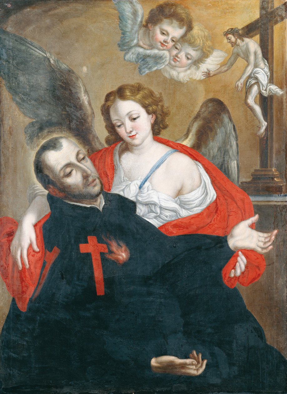 Éxtasis de San Camilo de Lellis de Cristóbal Lozano