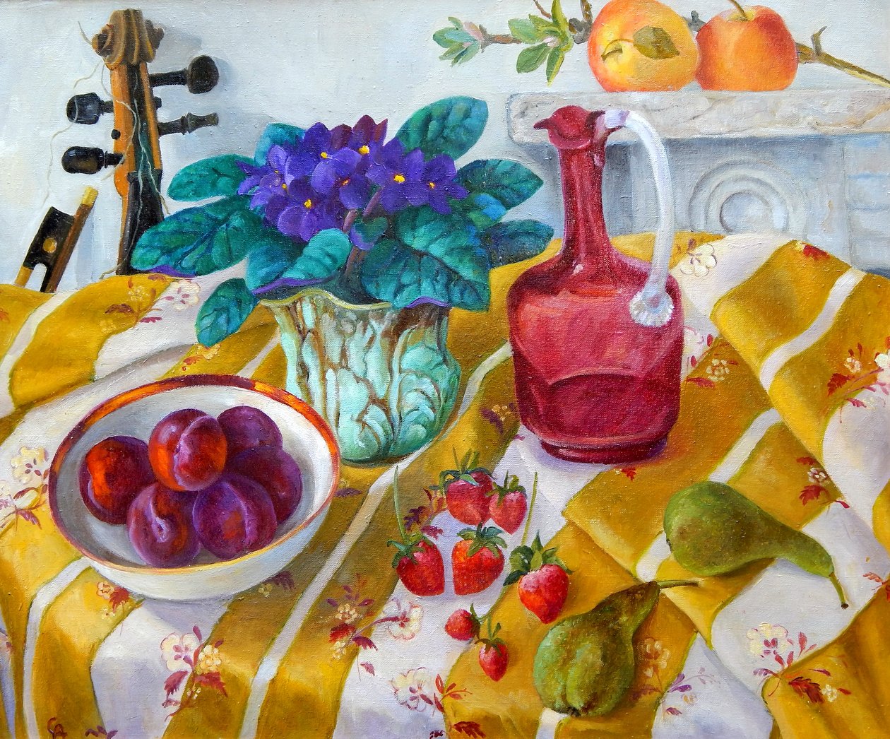 Violetas africanas, 2012 de Cristiana Angelini