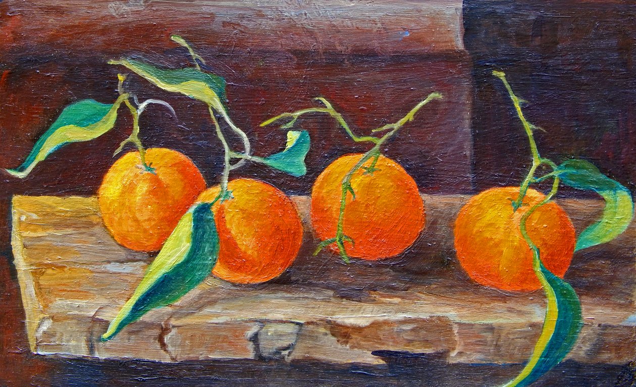 Fruta en un estante, 2014 de Cristiana Angelini