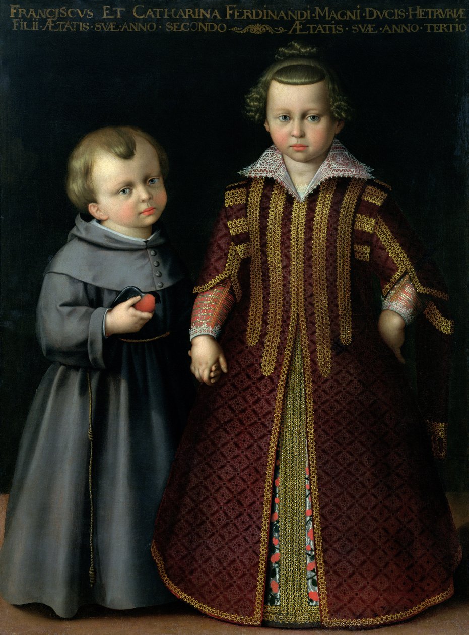 Francesco y Caterina de Medici de Cristofano Allori