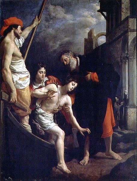 La Hospitalidad de San Julián de Cristofano Allori