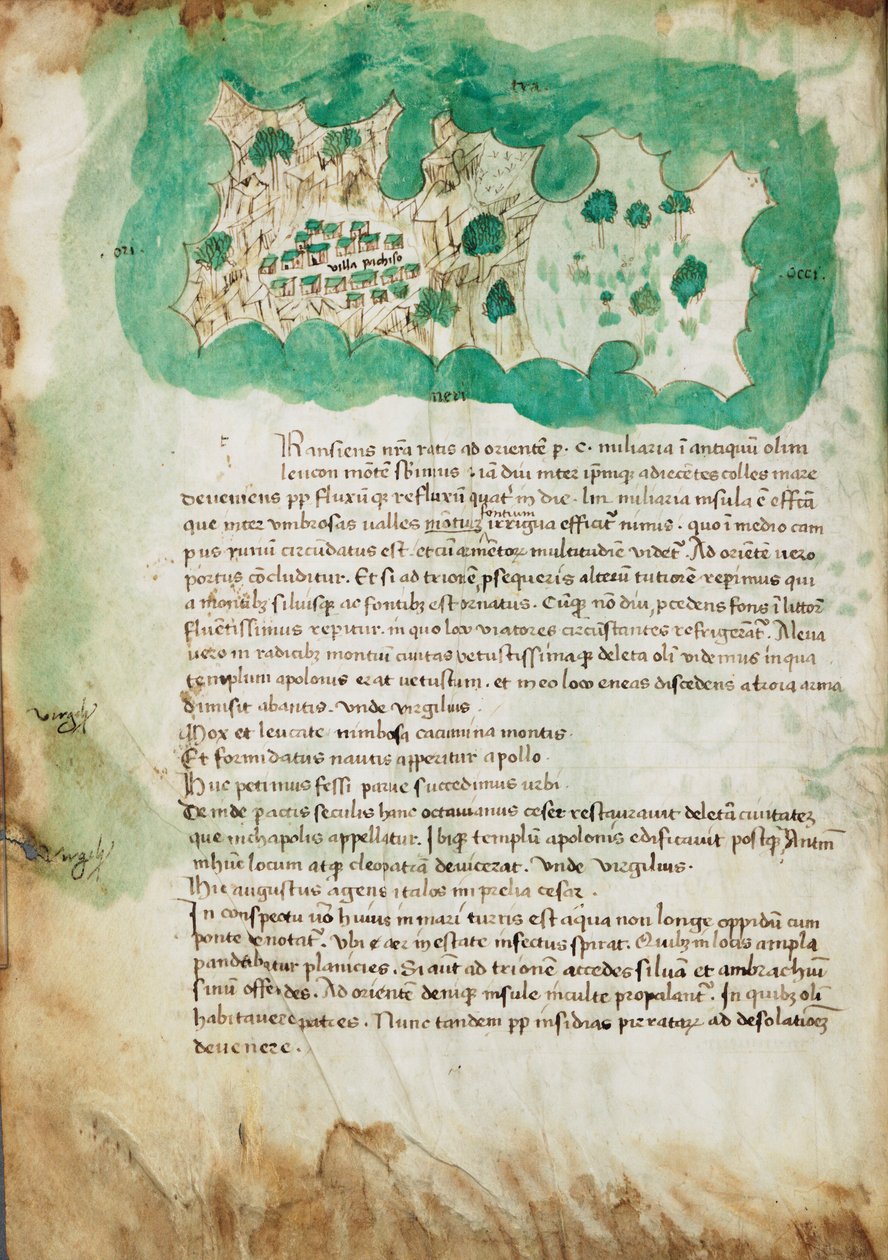Carta de Paxos, c.1420 (vitela) de Cristoforo Buondelmonti