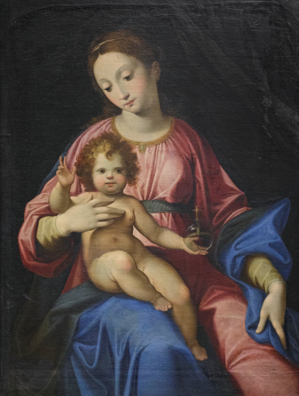 Virgen con el Niño de Cristoforo Roncalli