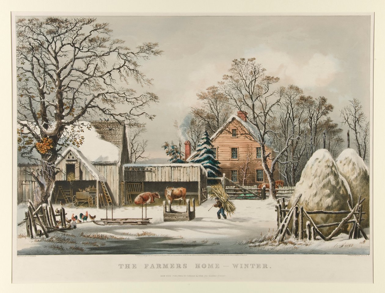 El granjero de Currier and Ives